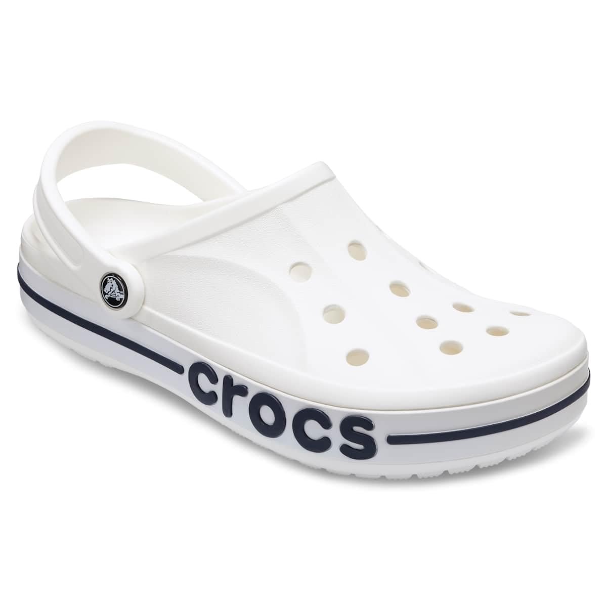 Crocs Unisex Yetişkin Bayaband Clog Winter White/Multi Terlik