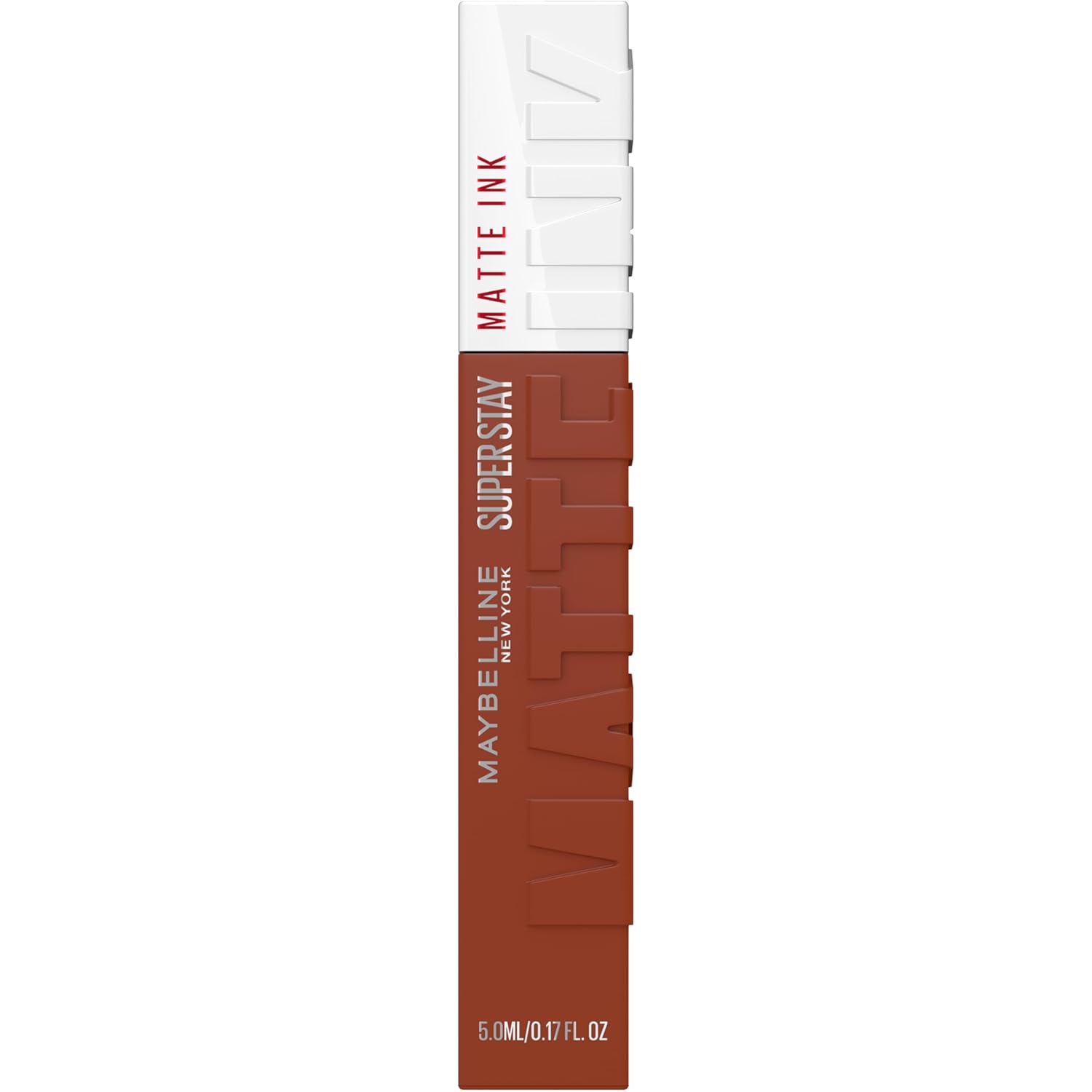 Maybelline New York Super Stay Matte Ink Likit Mat Ruj - 75 Fighter (Kahverengi)