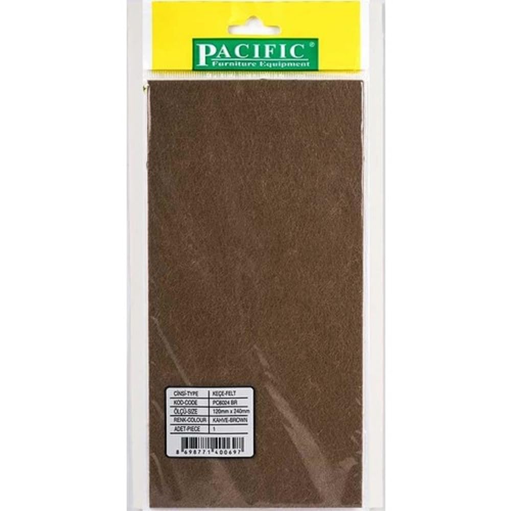 PACIFIC Nsp Masa Sandalye Keçe Kahverengi Kare 120*240mm