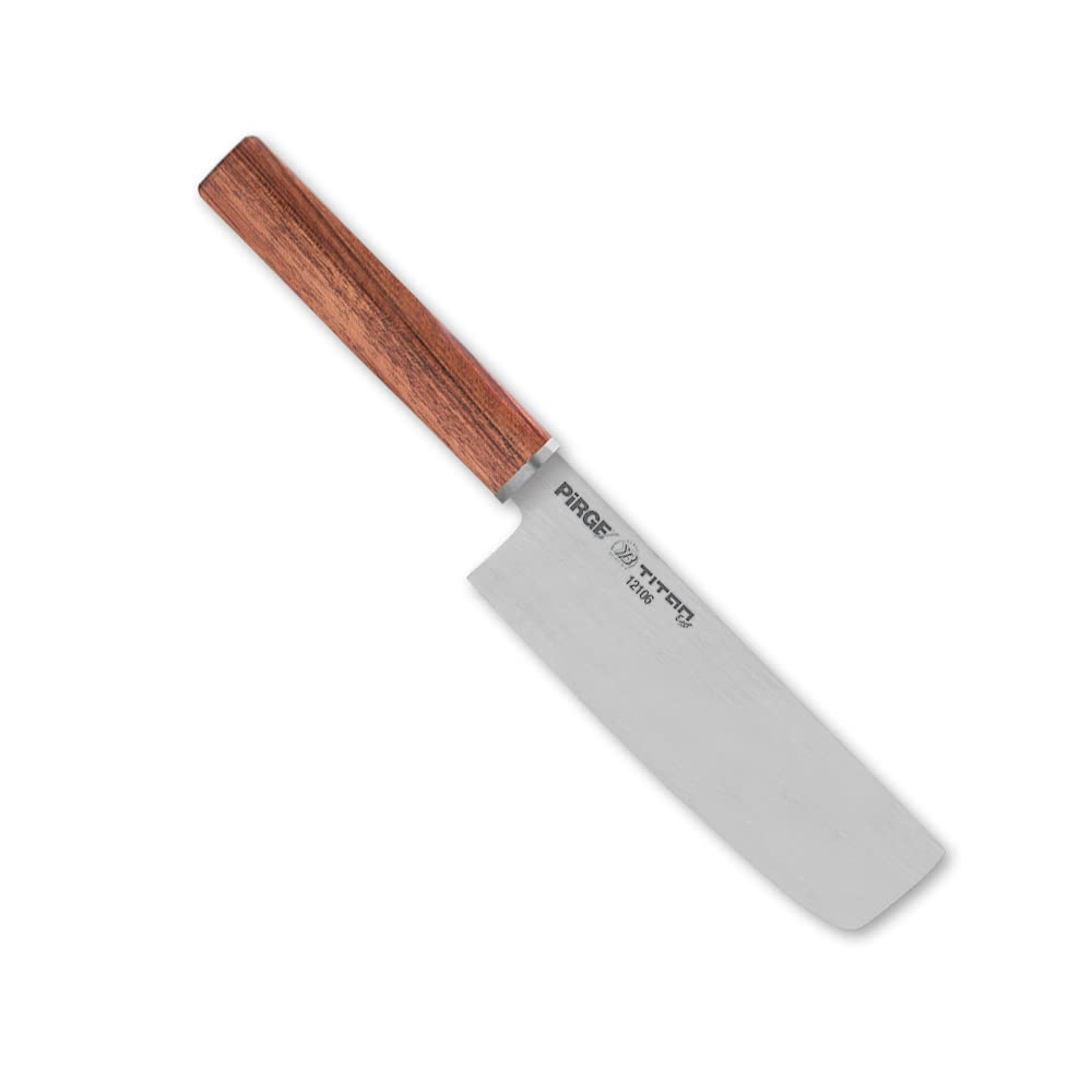 Pirge nakiri gem? Semesser??? 160 cm ergonomik sap gül ağacı masif, paslanmaz çelik