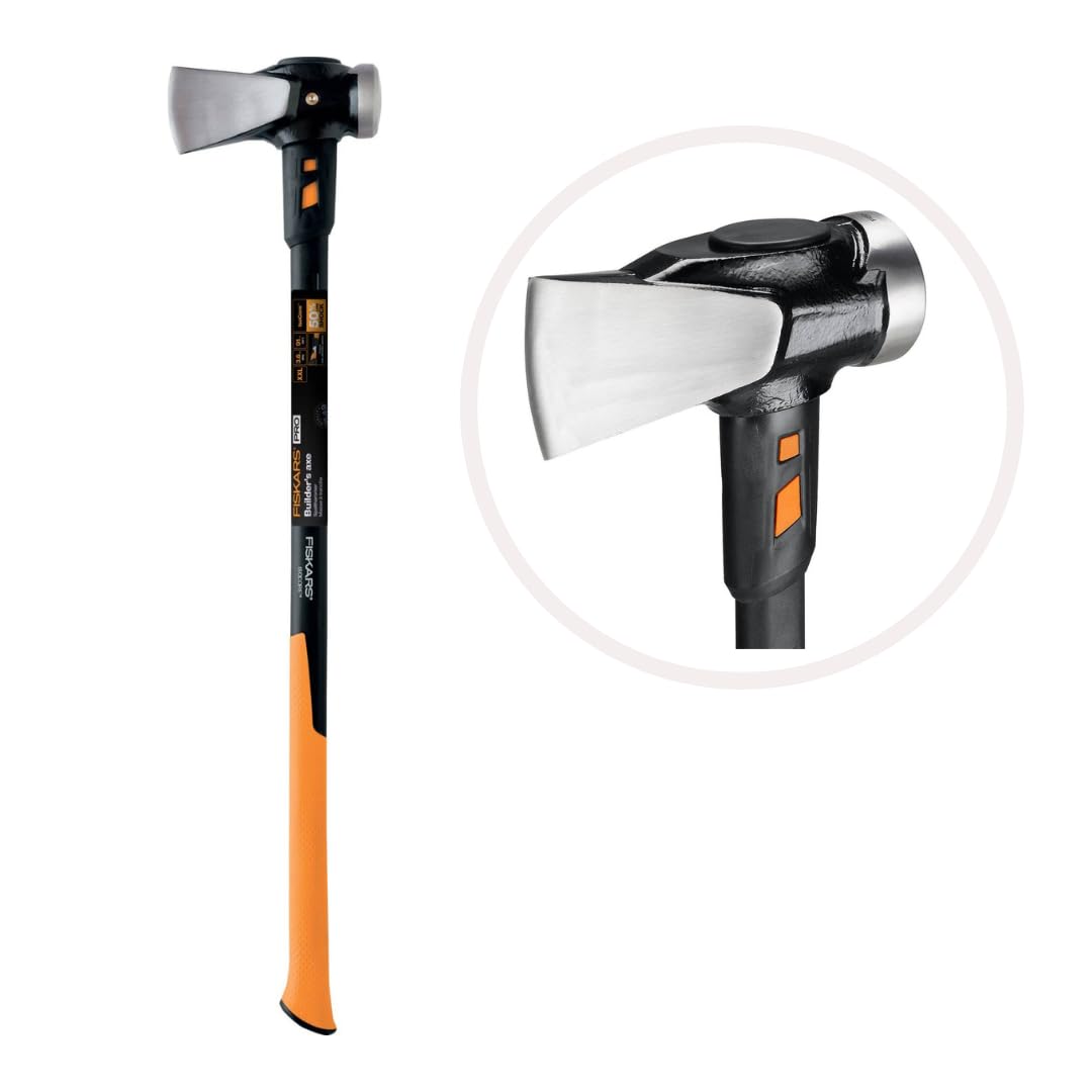 Fiskars IsoCore XXL Balta, Kütükleri ayırmak ve kama çakmak için, 92 cm, 5,22 kg, Siyah/Turuncu, 1020220