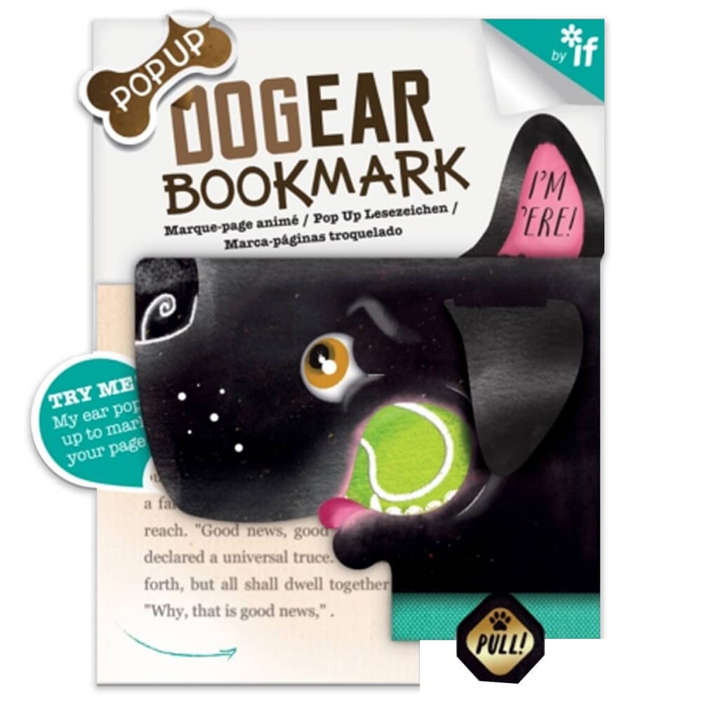 Dog Ear Bookmarks - Diana (Black Labrador)