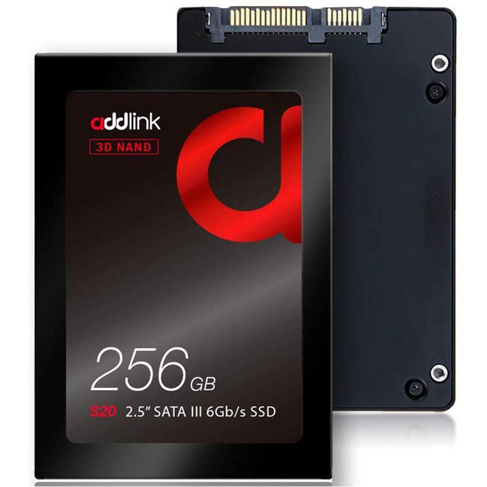Addlink 256GB 510-400 MB/s 2.5” SATA III 6Gb/s SSD AD256GBS20S3S