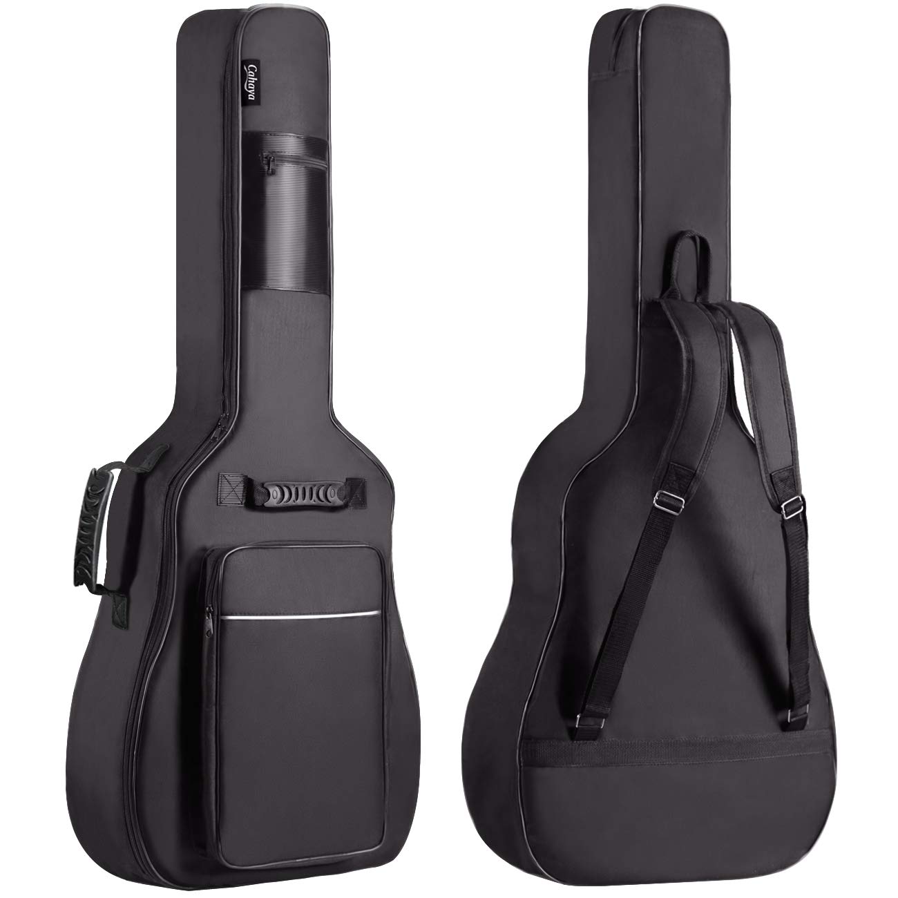 CAHAYA Gitar Çantası Gig Bag Oxford Gitar Çantası Gitar Çantası Taşıma Çantası Konser Gitar Çantaları Su Geçirmez 40 41 42 inç Gitar Kılıfı CY0149, Siyah, gitar çantası