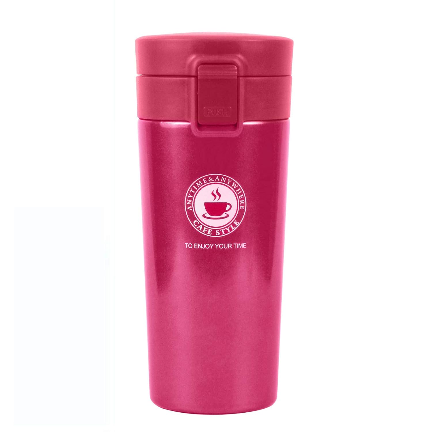 SLOSH Bardak termo kupa kahve Kapak Travel Mug Seyehat kupası bardak to go Thermo kahve fincanı kahve sızdırmaz yalıtımlı yalıtımlı fincan Auto Mug kahve Autobecher BPA içermeyen termos 380 m