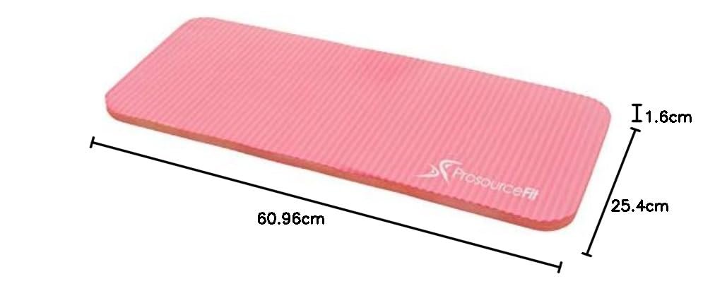 ProsourceFit Yoga Diz Pedleri ve Dirsek Yastıkları, Yoga, Pilates, Zemin Antrenmanı için Standart Matlar
