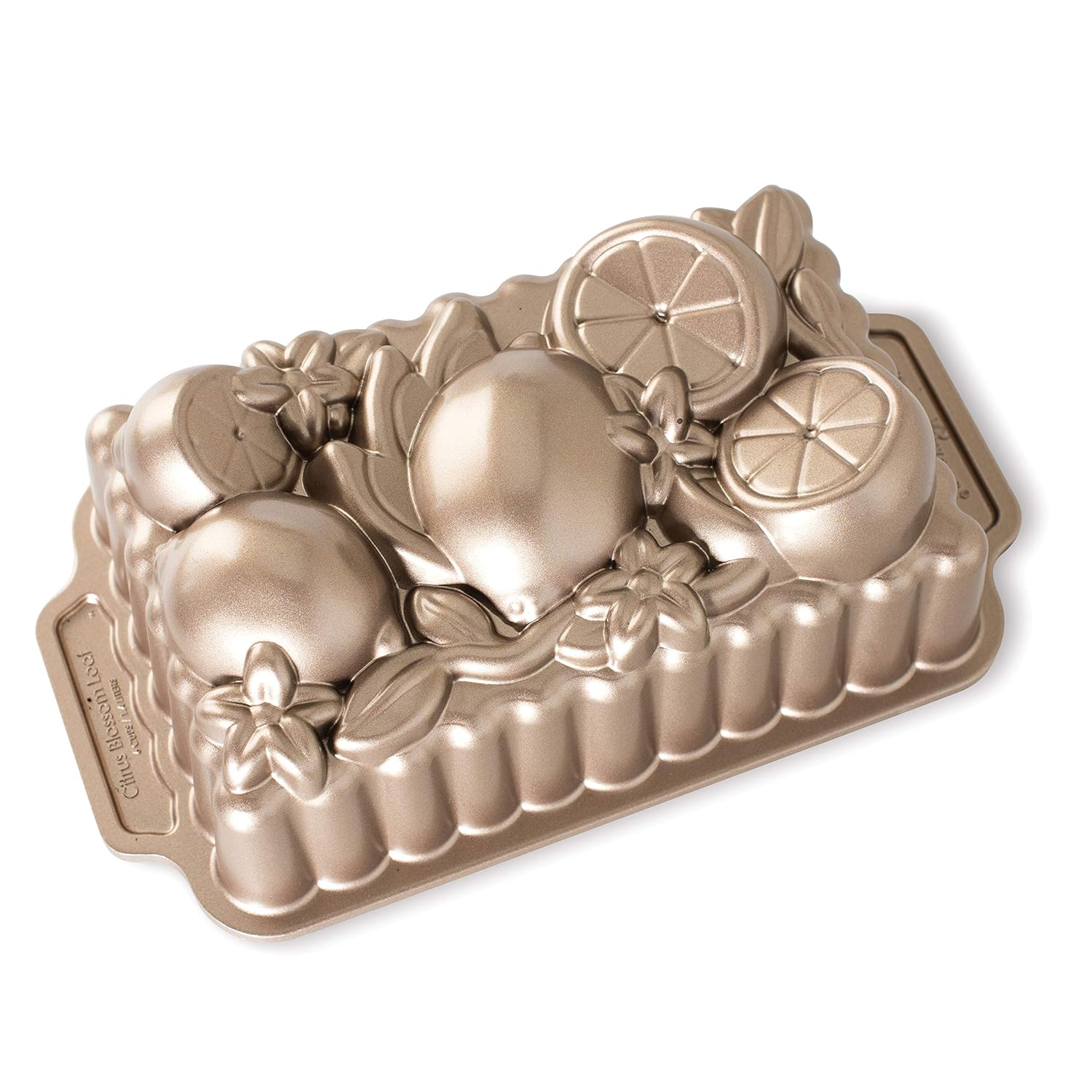 Nordic Ware Pişirme Kalıbı Citrus Blossom Loaf Tava Alüminyum Kahverengi, 25,4 cm x 25,4 cm, NW 90248