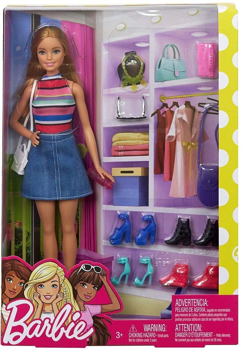 Barbie ve Muhteşem Aksesuarları Barbie Bebek ve Muhteşem Aksesuarları - Bebek ve 11 Adet Aksesuar Dahil FVJ42