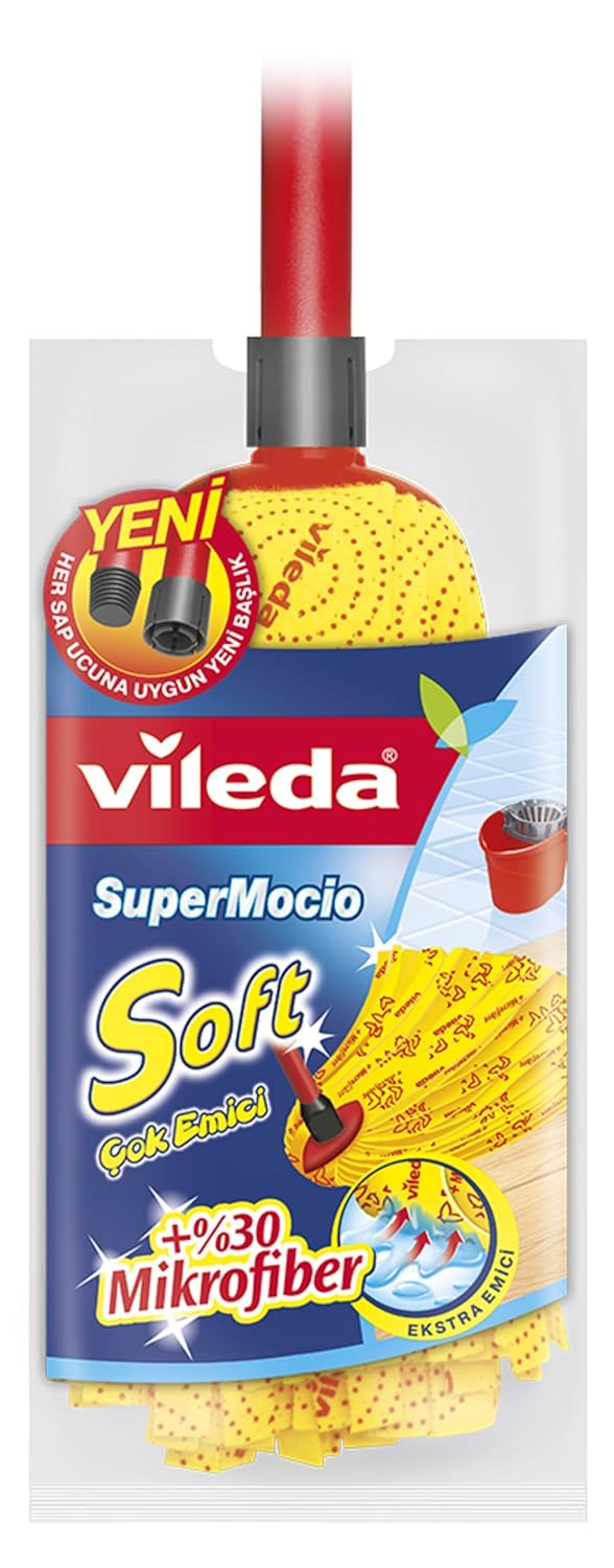 Vileda Saplı 30% Mikrofiber'li Soft Paspas