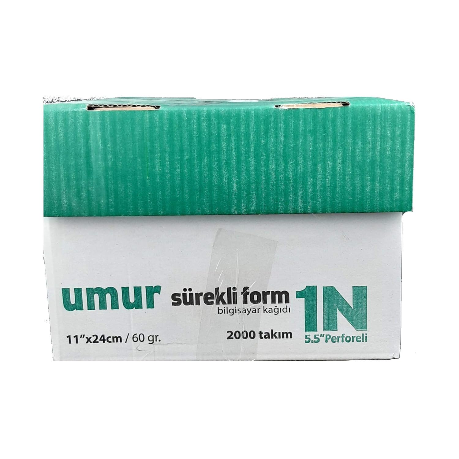 Umur Sürekli Form, 11" x 24 cm, 1/N, 5.5" Perforeli, 2000 Yaprak