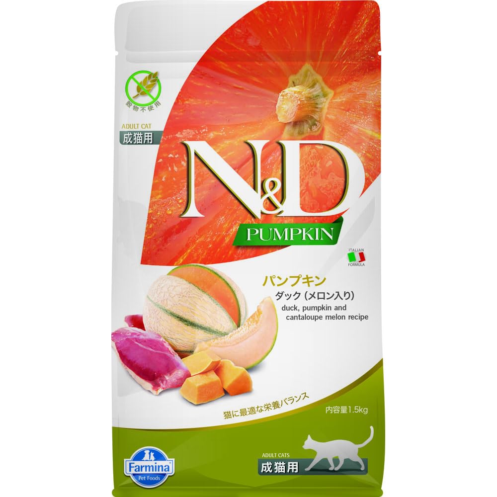 N&D Pumpkın Tahılsız Kedi Ördek & Kavun 1.5 kg
