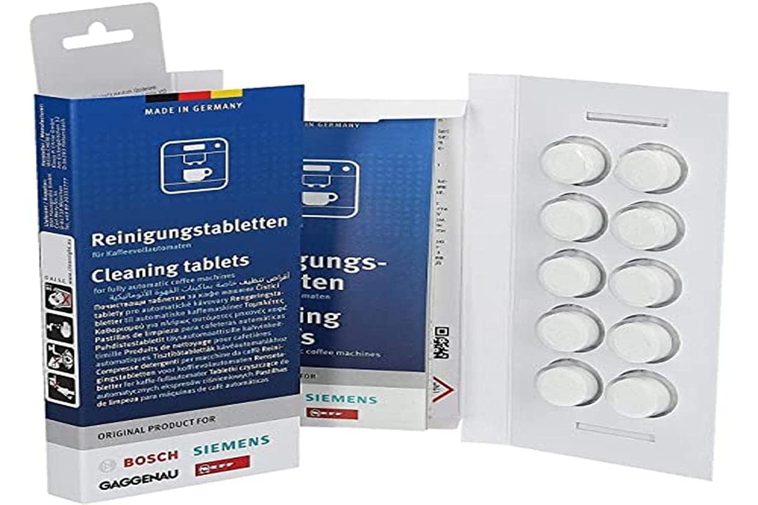 Bosch Kahve Espresso Makinesi Temizleme Tableti 10'lu