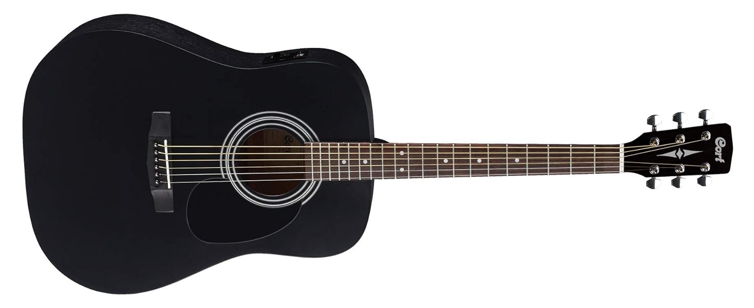 Cort AD810E-BKS Elektro Akustik Gitar(Mat Siyah)