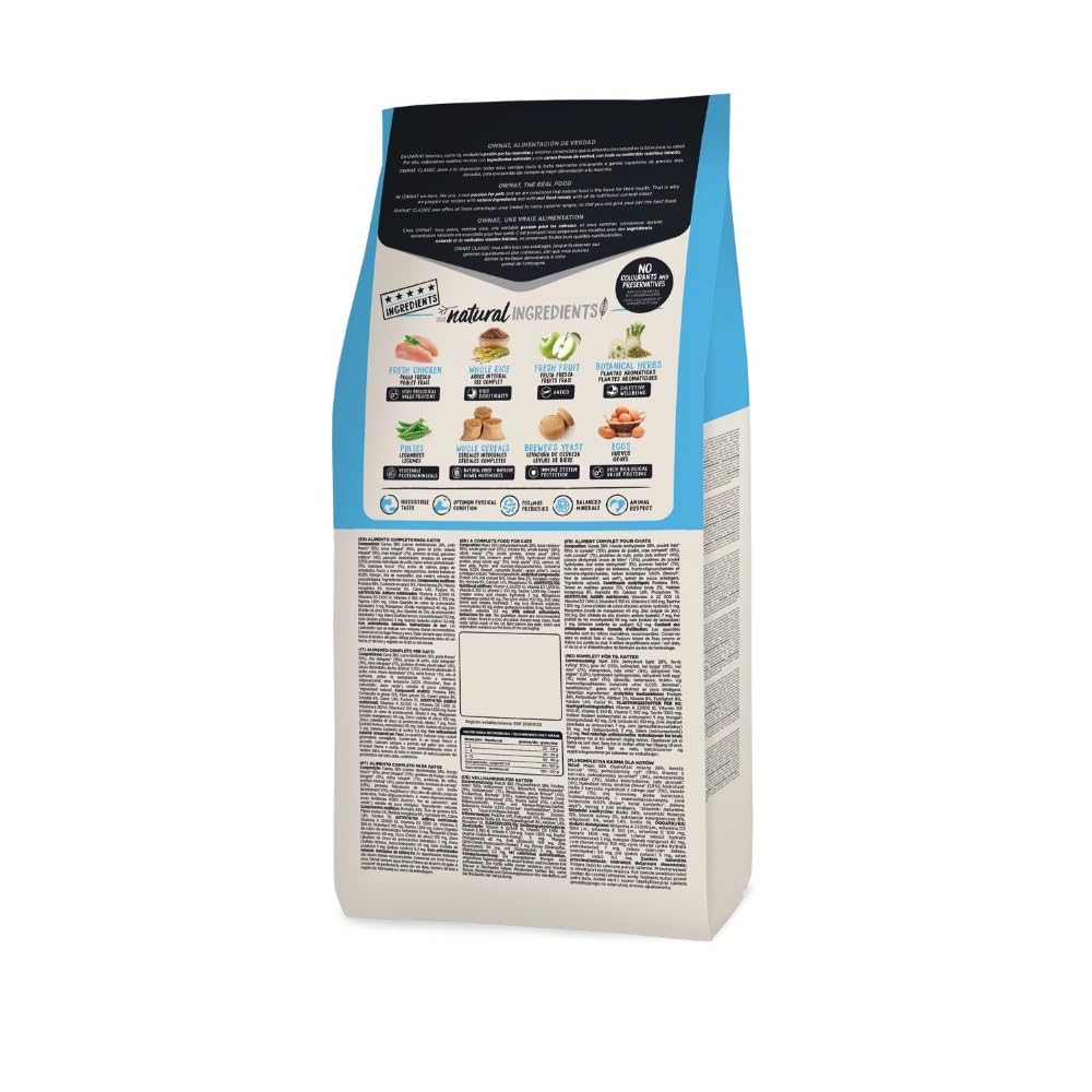 Ownat Classic Tavuklu Yavru Kedi Maması, 1,5 Kg