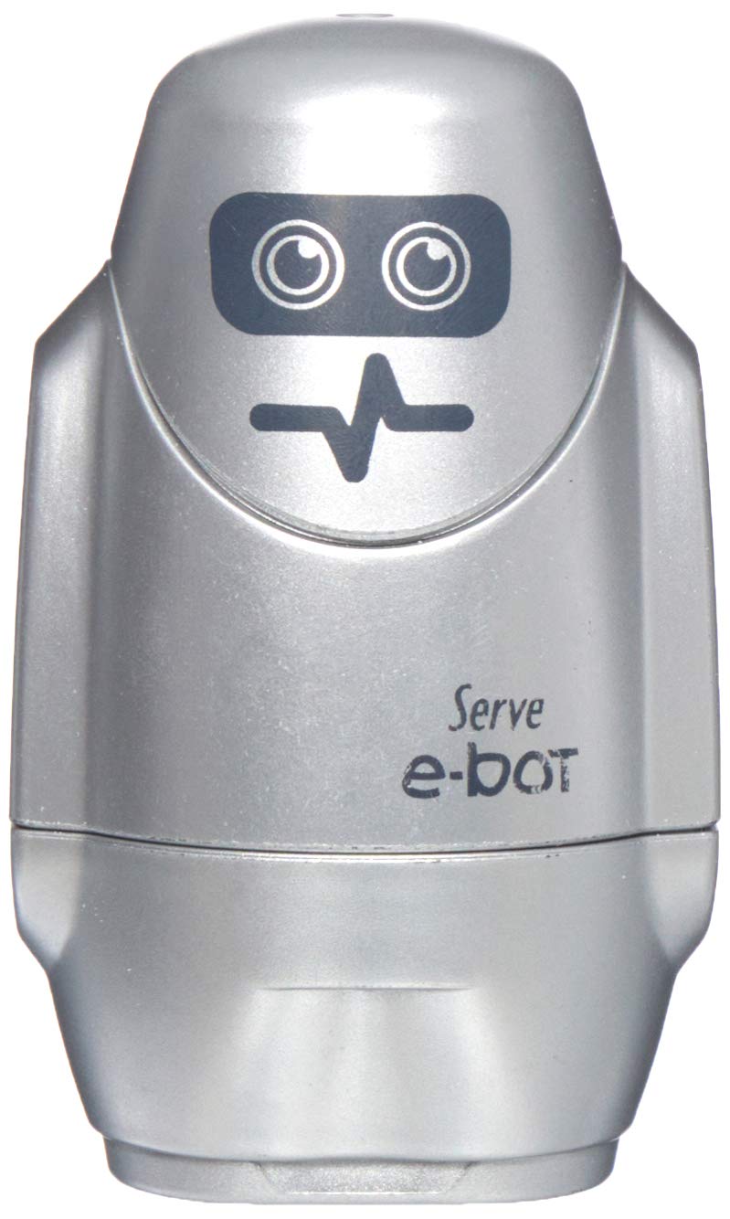 Serve E-Bot Silgili Kalemtiras Metalik Gri Tekli