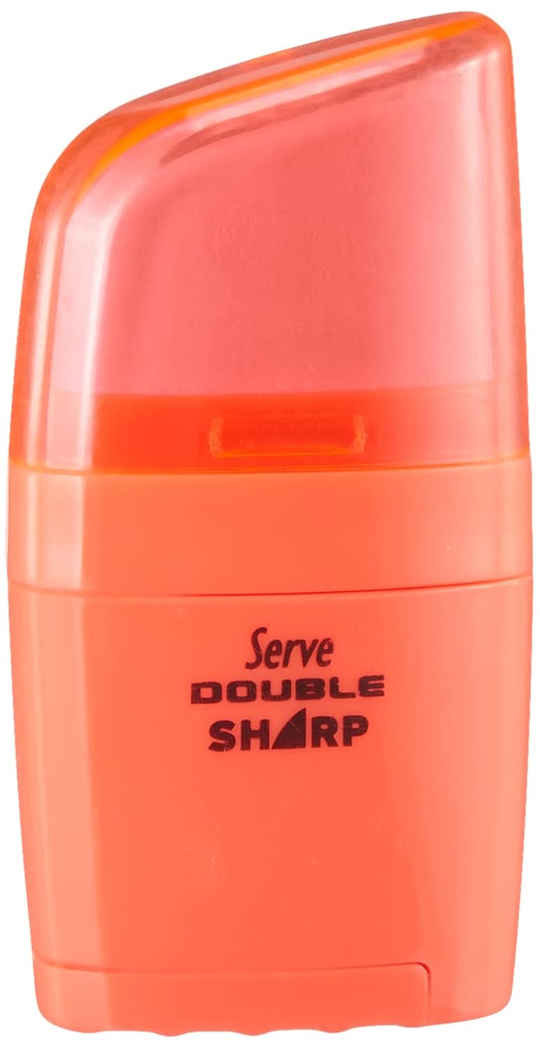 Serve E-Bot Silgili Kalemtiraş Fosforlu Kırmızı