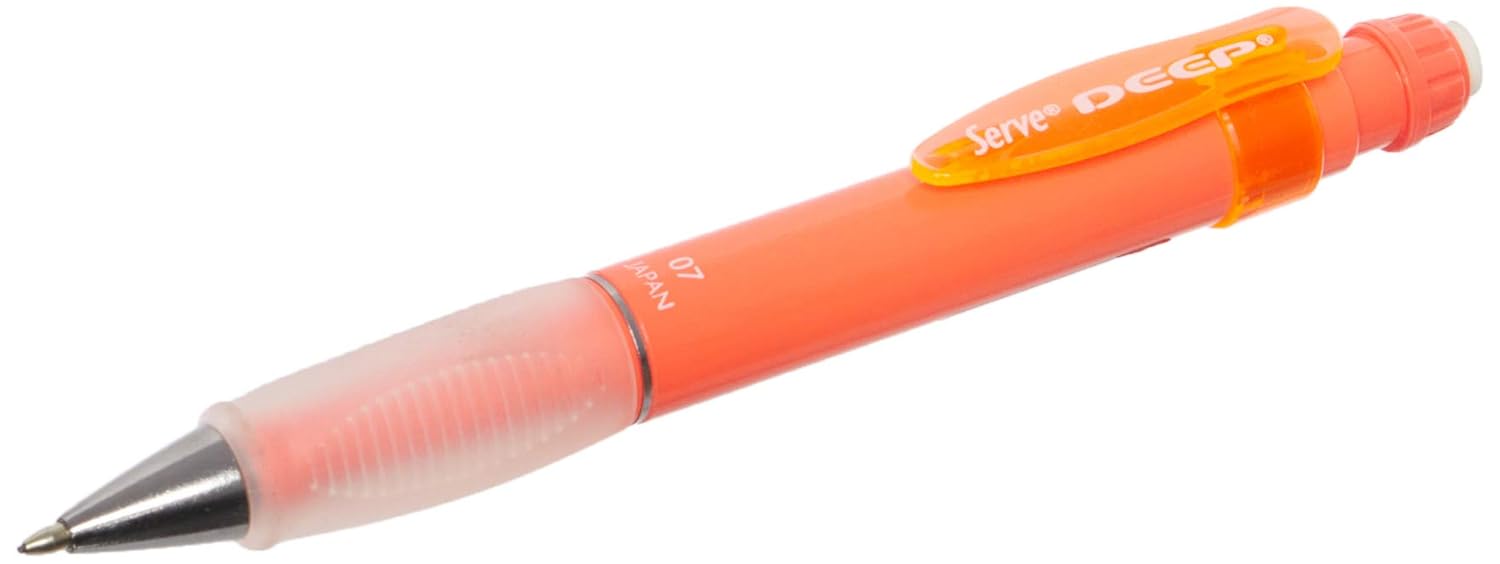 Serve Deep Mekanik Kursun Kalem 07mm Fos Kırmızı