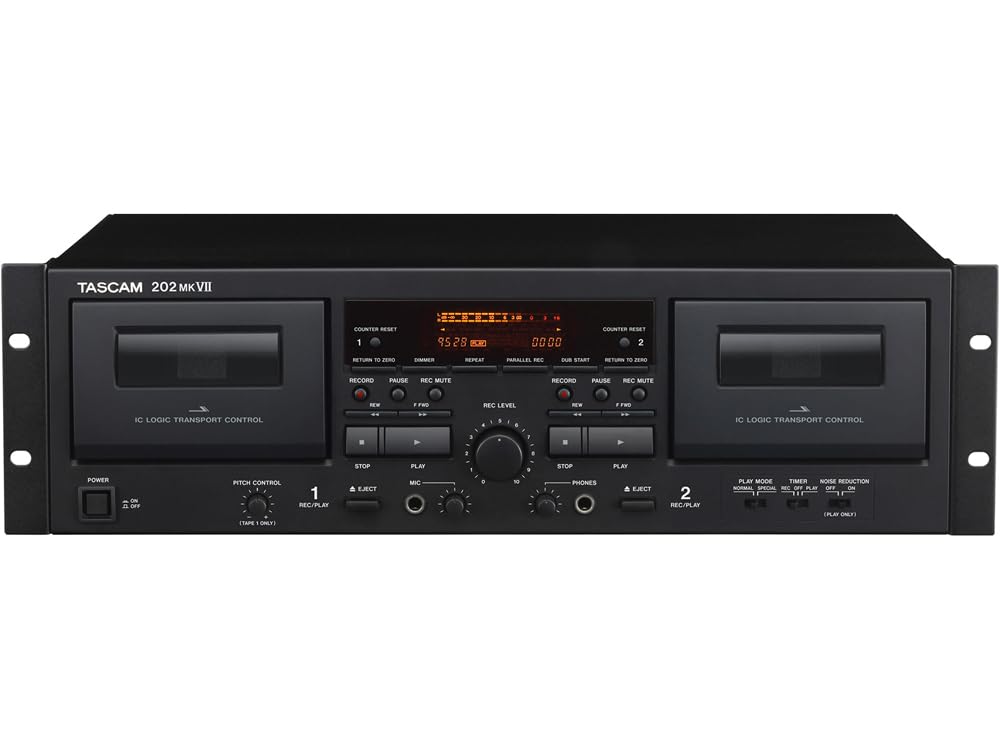 Tascam 202MKVII USB Çıkışlı Çift Kaset Çalar
