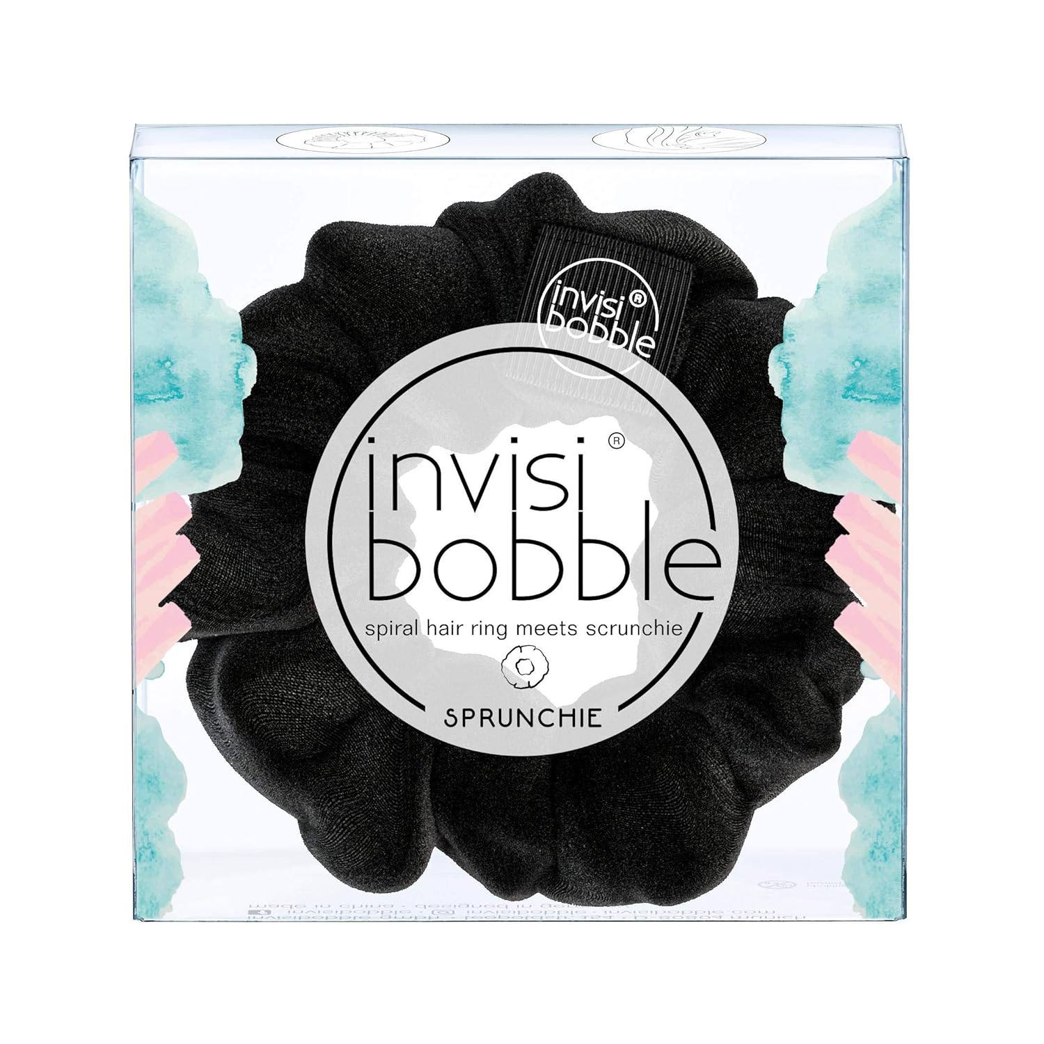 Invisibobble Sprunchie Saç Tokası - True Black - Siyah Kadife Kumaş