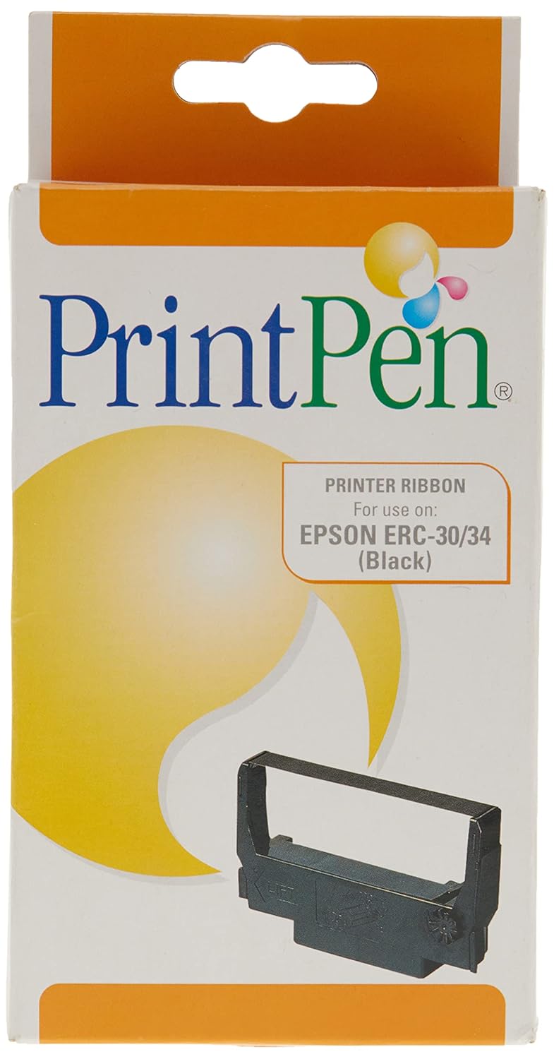 Printpen Epson Erc-30/34/38 Siyah Muadil Nokta Vuruşlu Yazar Kasa Şeridi