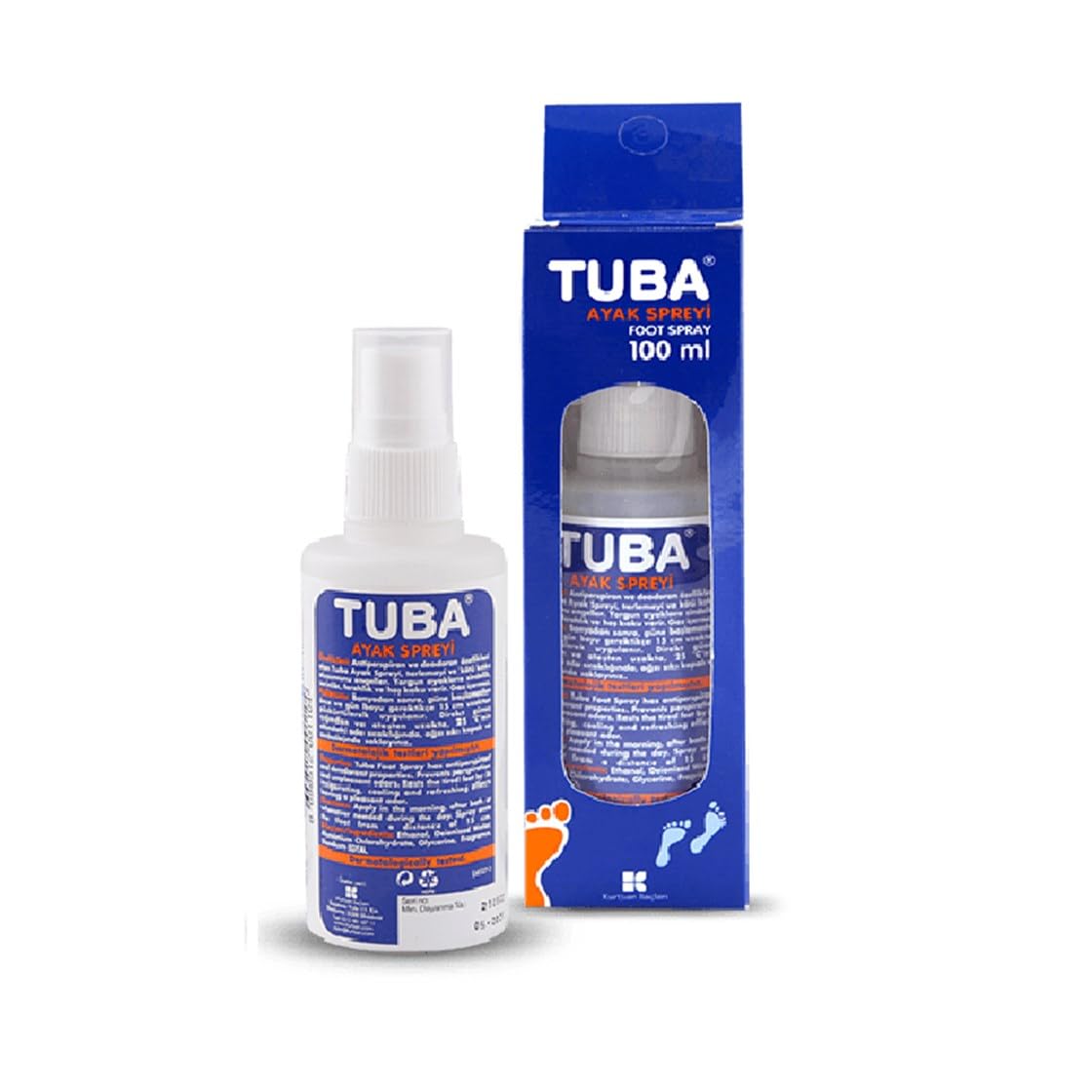Tuba Ayak Spreyi 100 ml