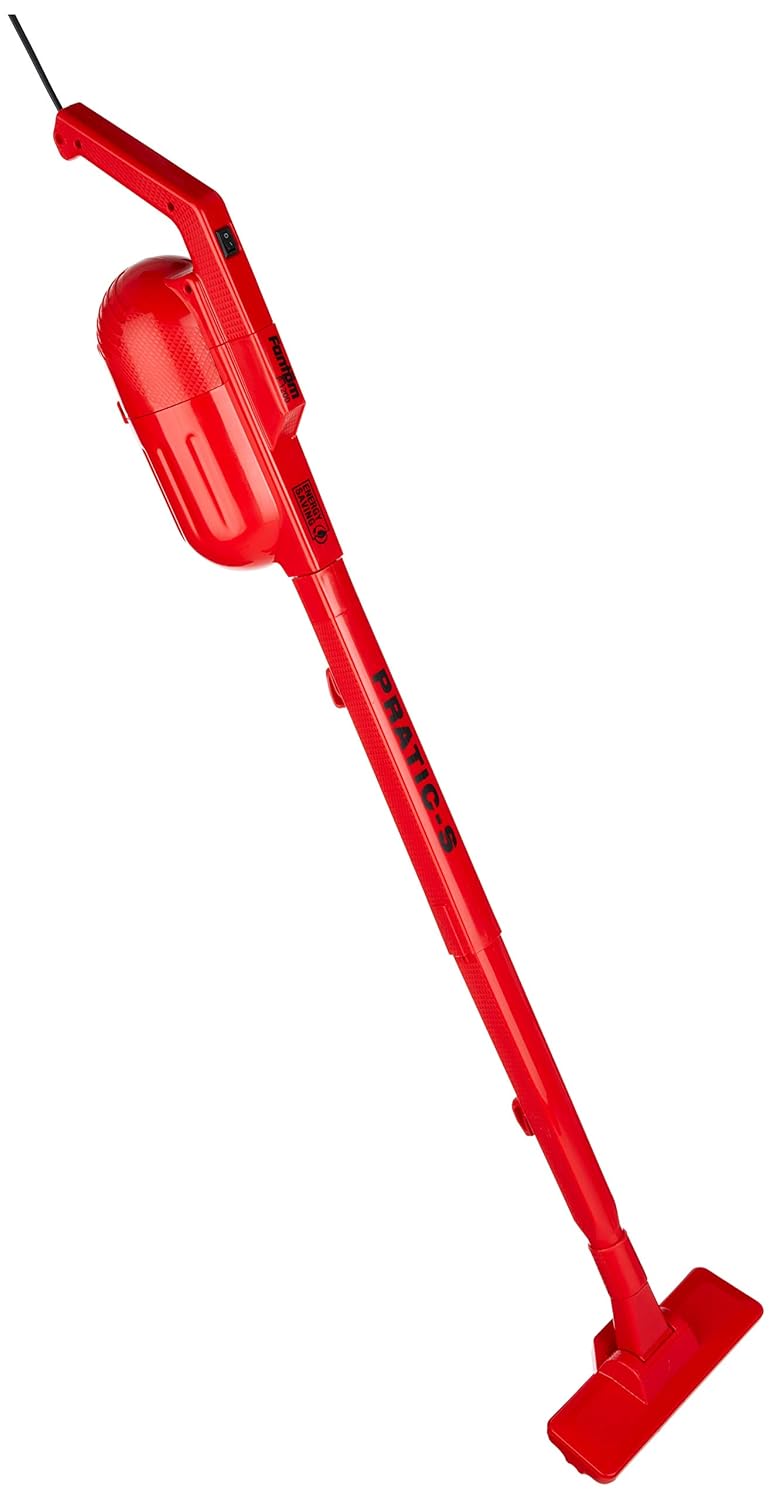 Fantom P1200 Pratik Elektrikli El Tipi Süpürge 500 Wattage, Kırmızı