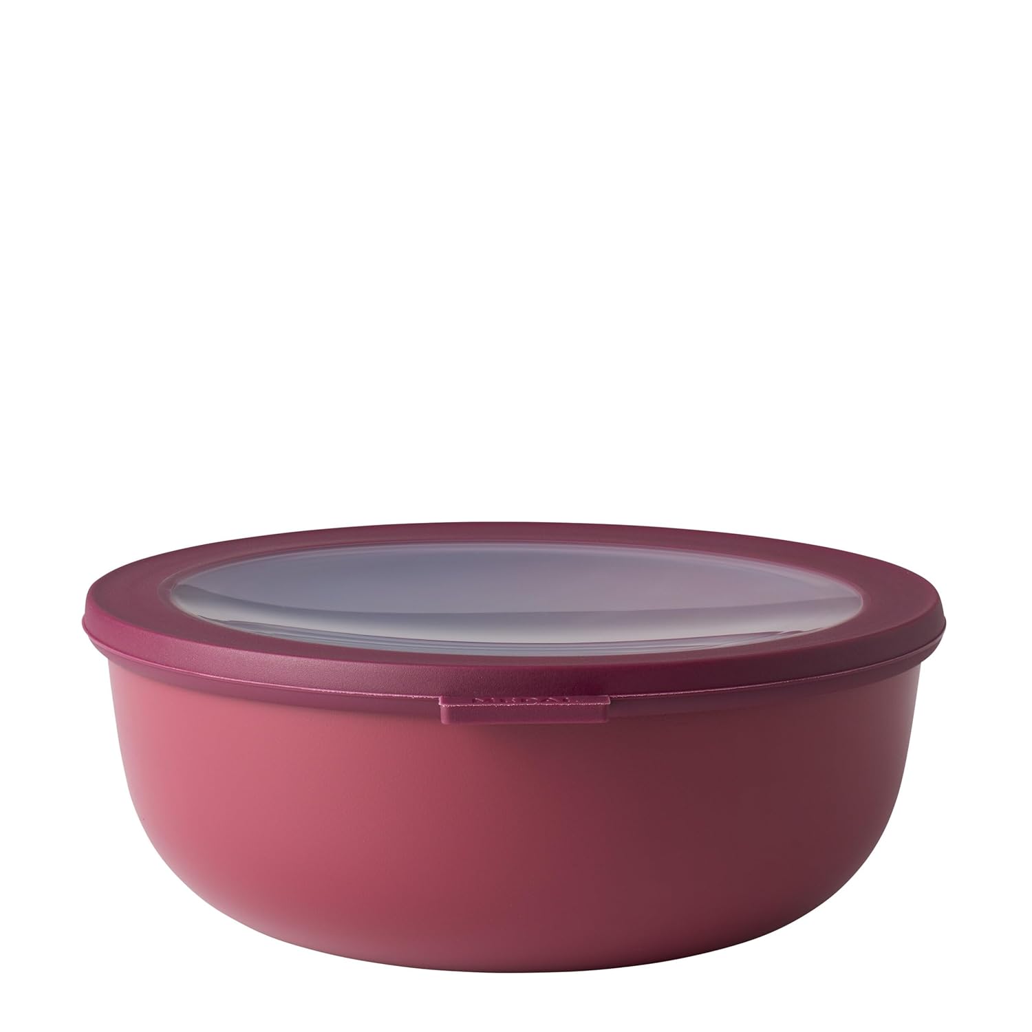 Mepal Cirqula yuvarlak çok amaçlı kase – Nordic berry – 2250 ml hacim – çıkarılabilir kapaklı – kırılmaz malzeme – sızdırmaz – derin dondurucuya uygun – bulaşık makinesinde yıkanabilir