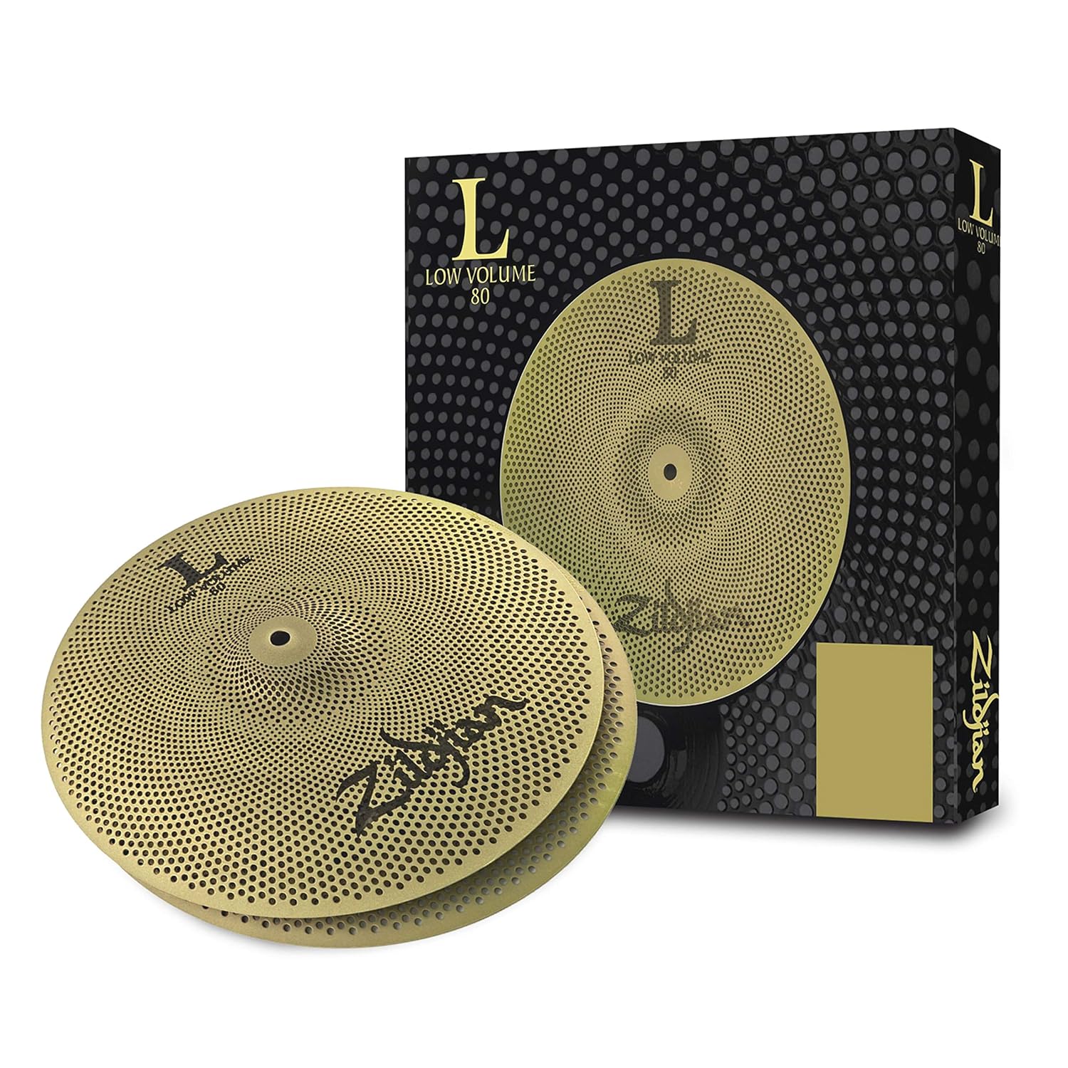 Zildjian 13" L80 Düşük Hacimli Hi Şapkalar - Çift