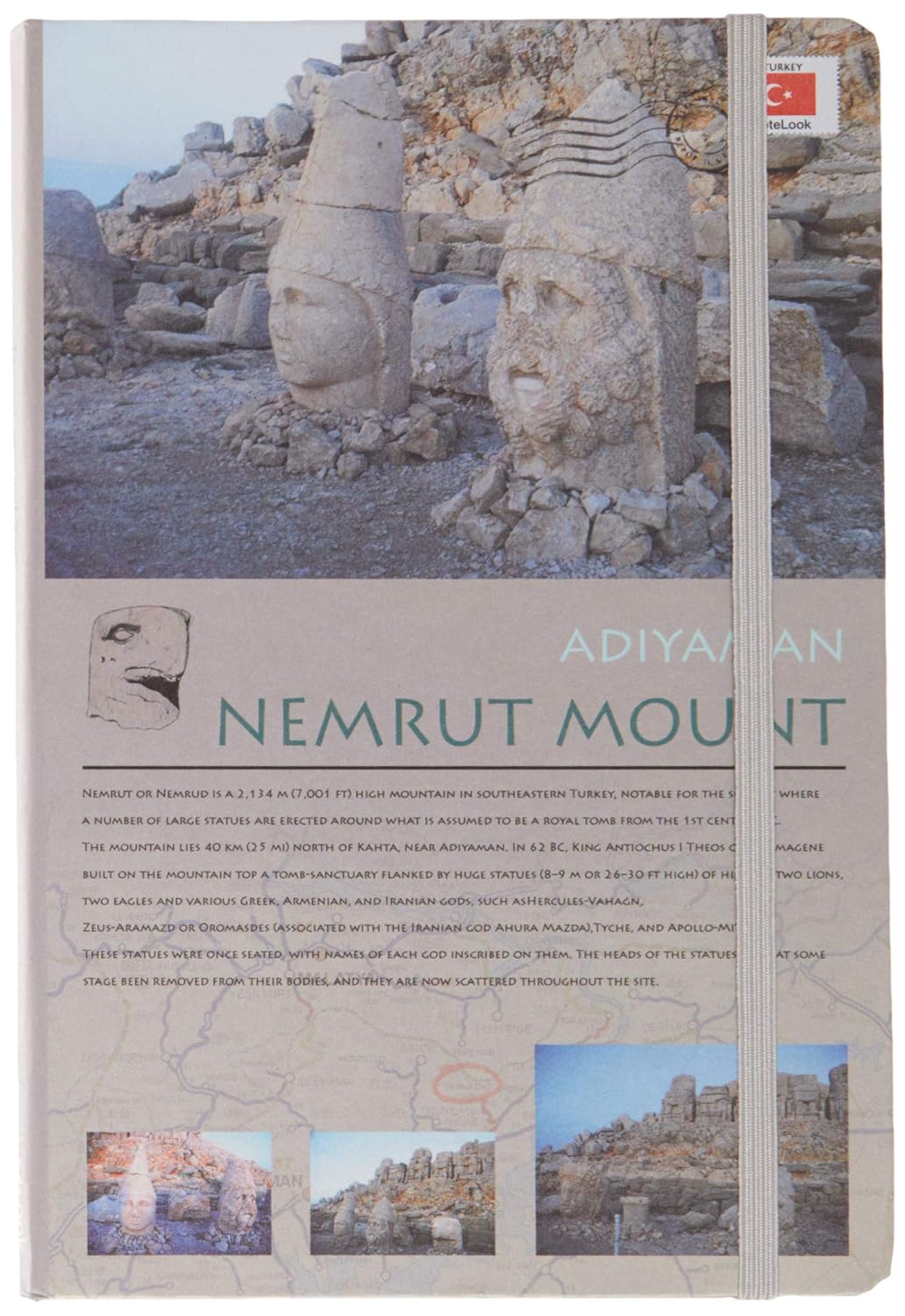 Scrikss Travel Around Turkey Nemrut A5 Defter