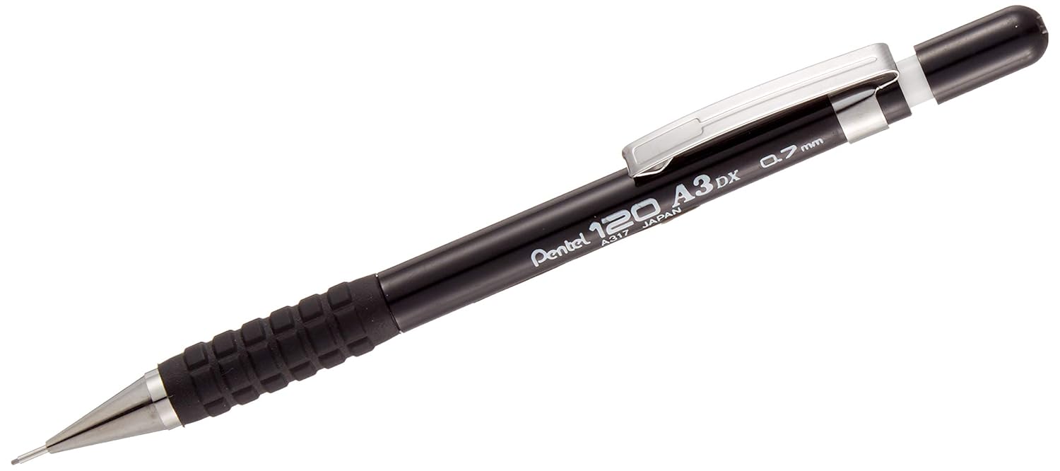 Pentel A317-A 120A3 (0.7 mm) Genel Kullanım Için Mekanik Kurşun Kalem