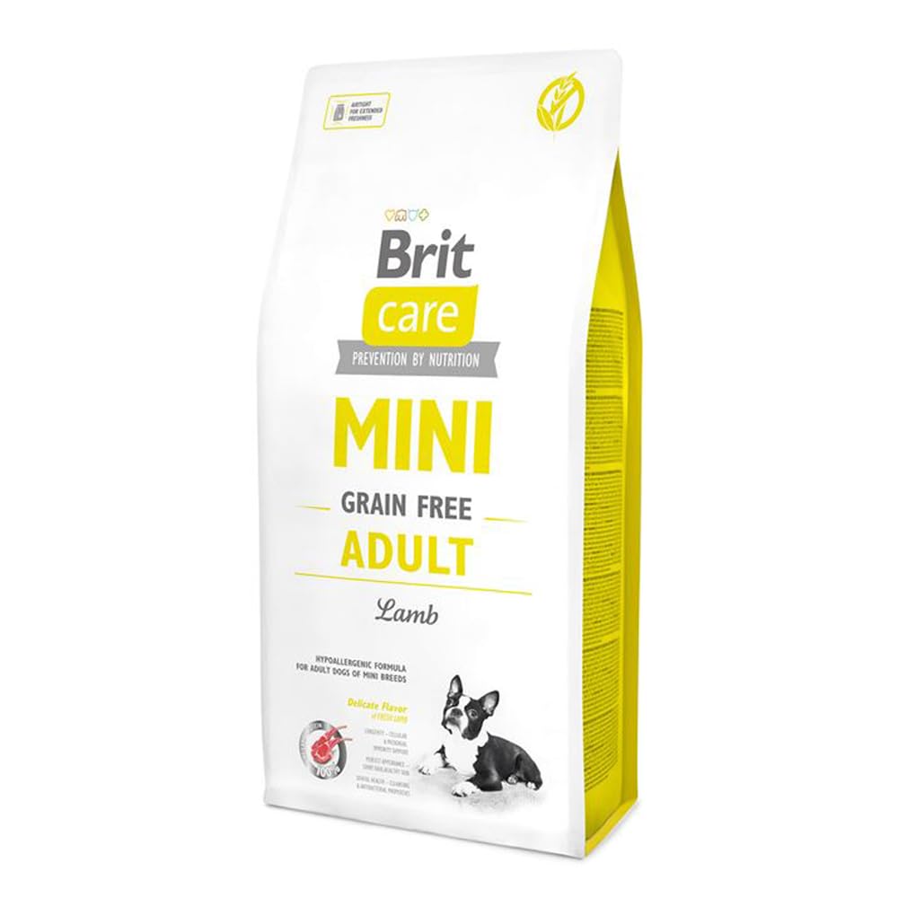 Brit Care Adult, Minik Irk - Yetişkin Köpekler İçin, Tahılsız, Hipoalerjenik Kuzu Etli Kuru Mama, 2 kg