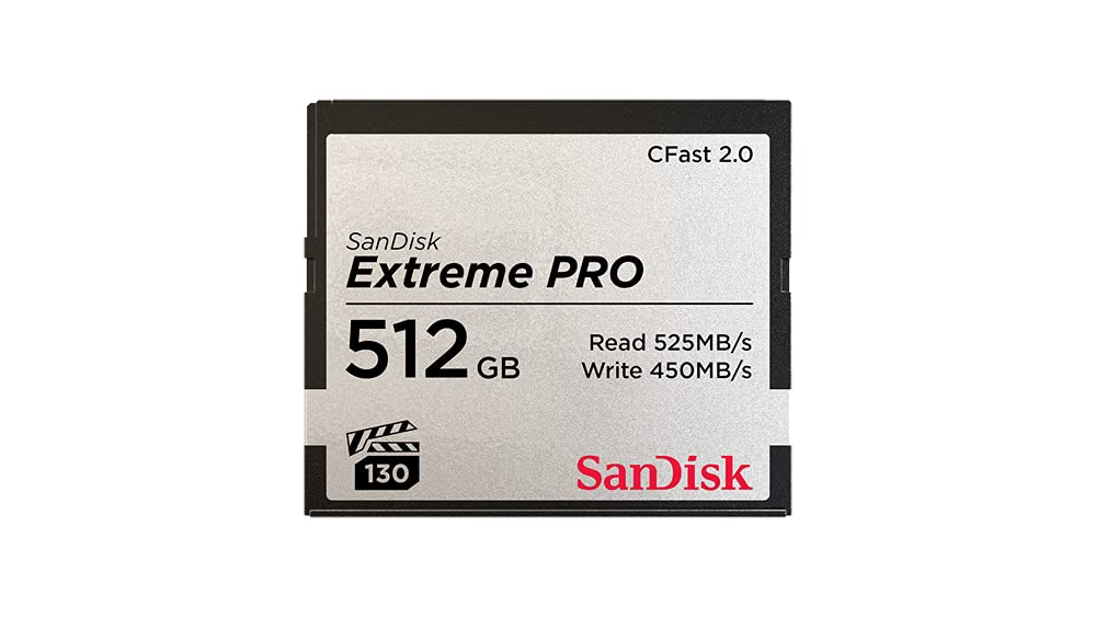 SanDisk Extreme Pro CFast 2.0 Hafıza Kartı, 512 GB - SDCFSP-512G-G46D