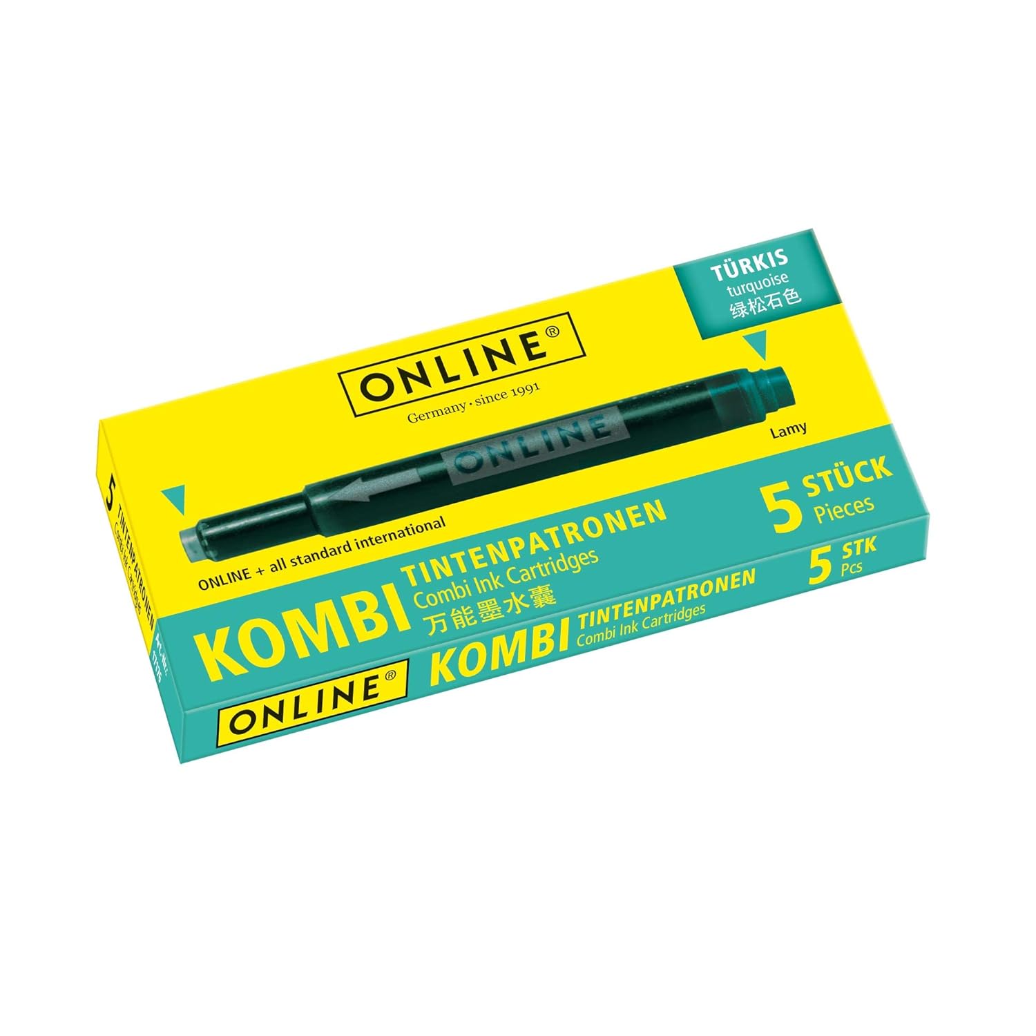 Online Combi cartridge turquoise