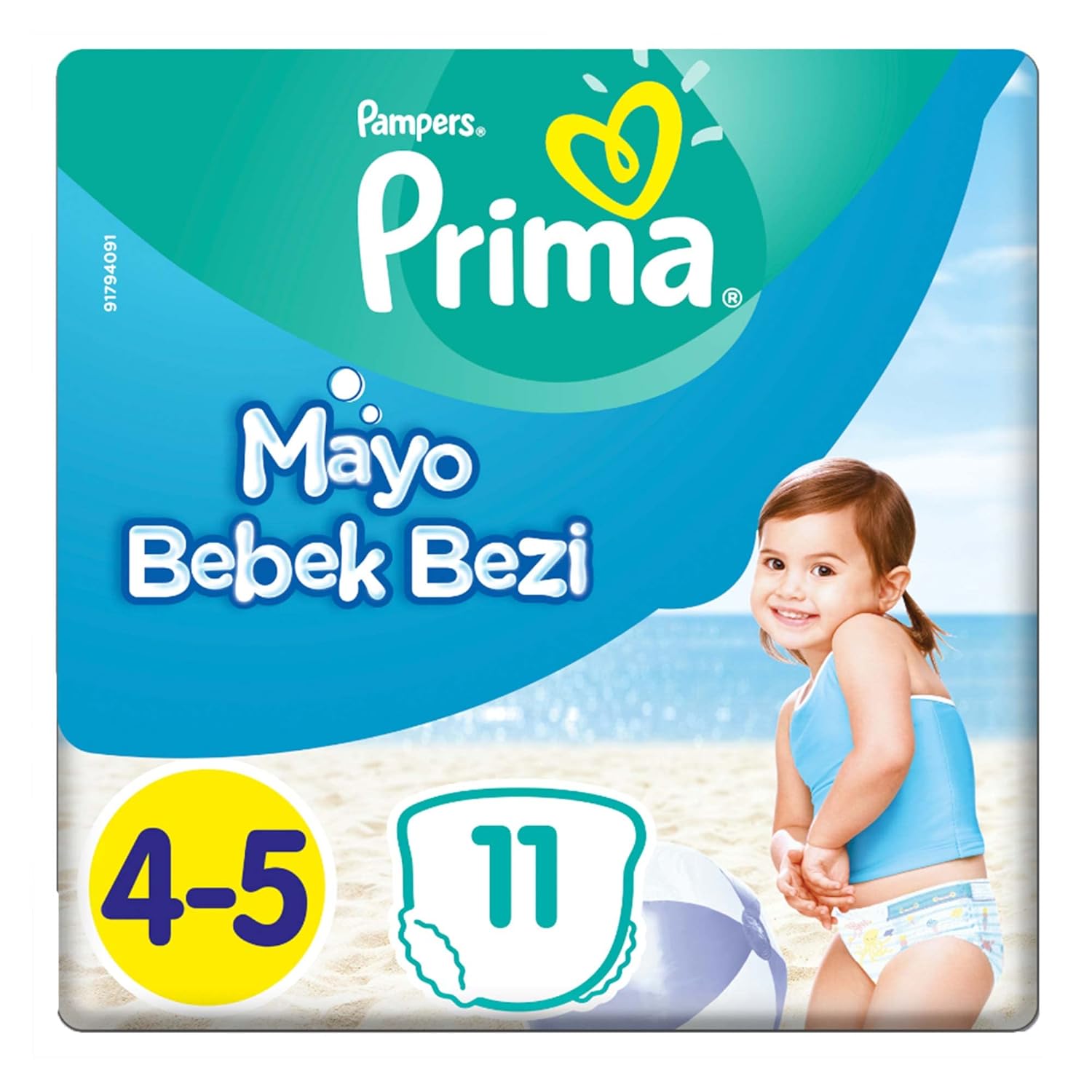 Pampers Prima Mayo Bebek Bezi 4 Beden 11 Adet Maxi Tekli Paket