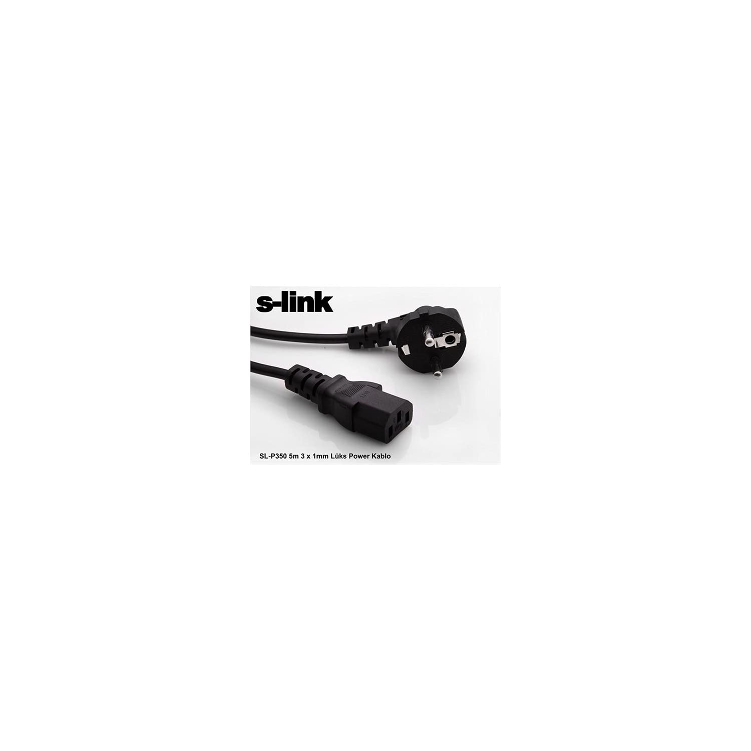 S-link SL-P350 5m 3 x 1mm Lüks Power Kablo