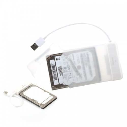 DARK DK-AC-DSE24U3, Storex E24 2.5" USB 3.0 Çıkarılabilir Başlıklı Şeffaf SATA Disk Kutusu