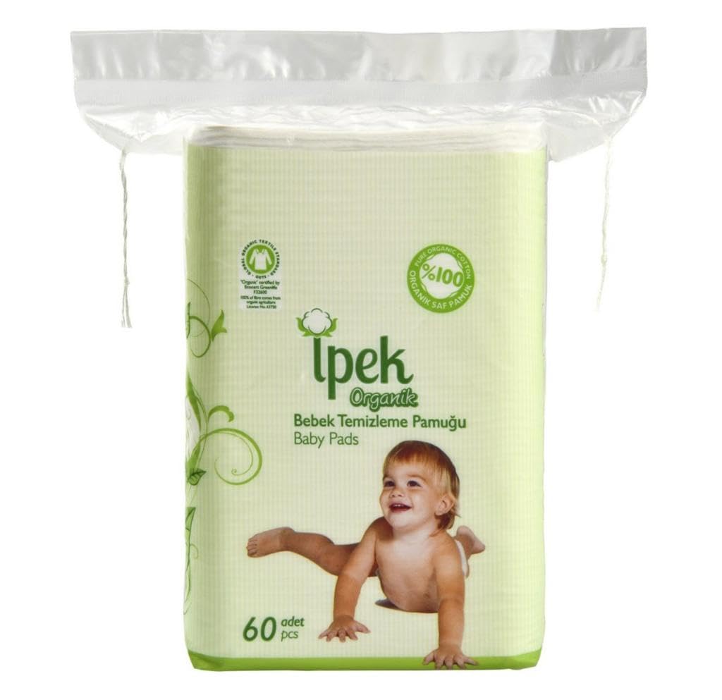 İpek Organik Bebek Pedi 60'lı