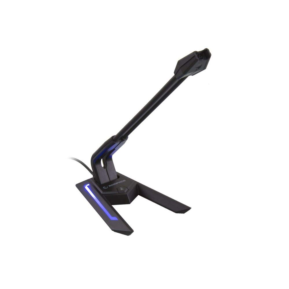 Rampage SN-RM7X Siyah Masaüstü Led Mikrofon