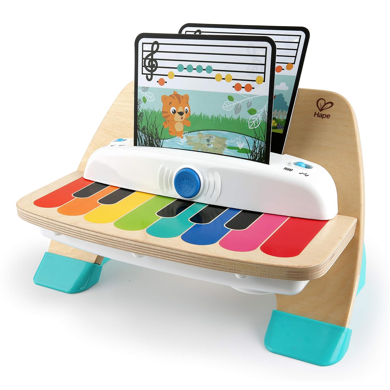Baby Einstein ve Hape Magic Touch Piyano Ahşap Müzikli Yürümeye Başlayan Oyuncağı, 6 Ay ve Üzeri
