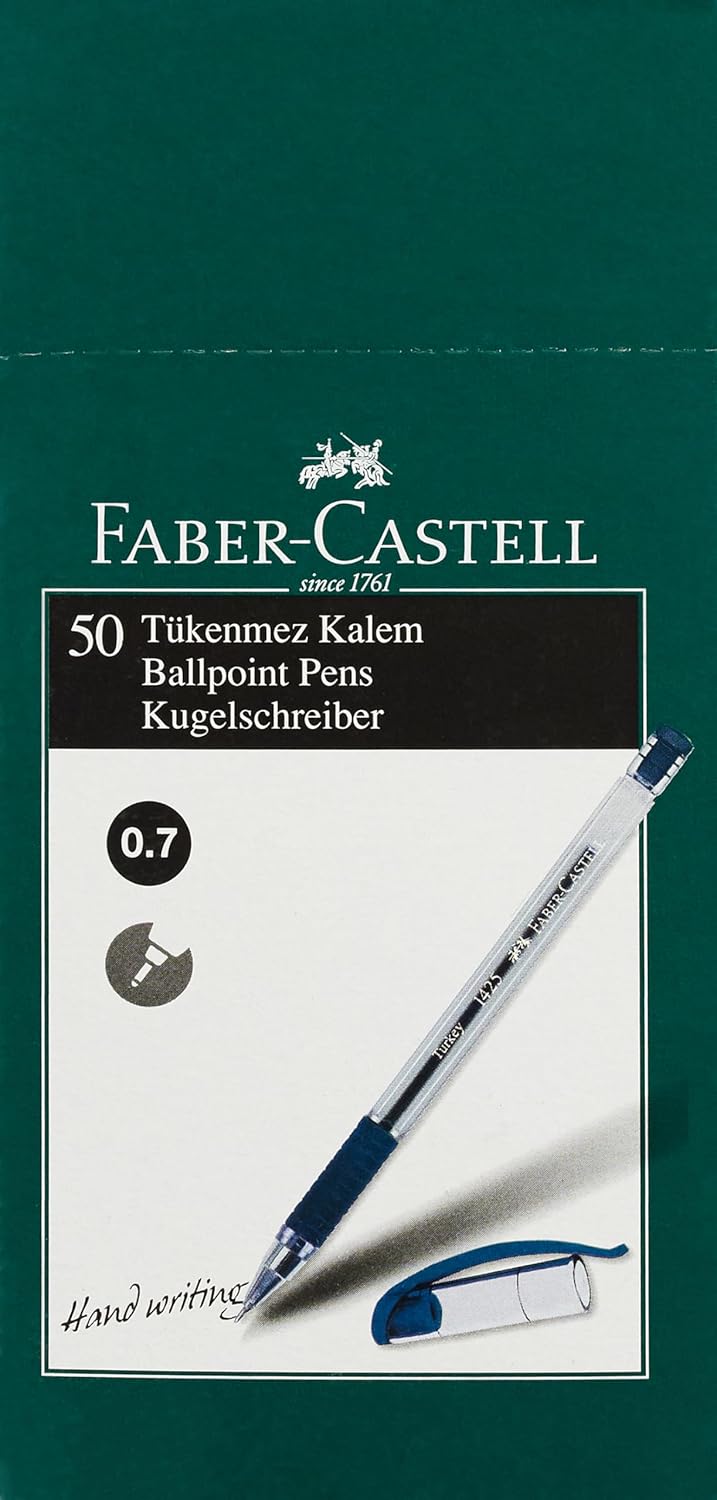 Faber-Castell 1425 İğne Uç Tükenmez, Siyah, 50' li