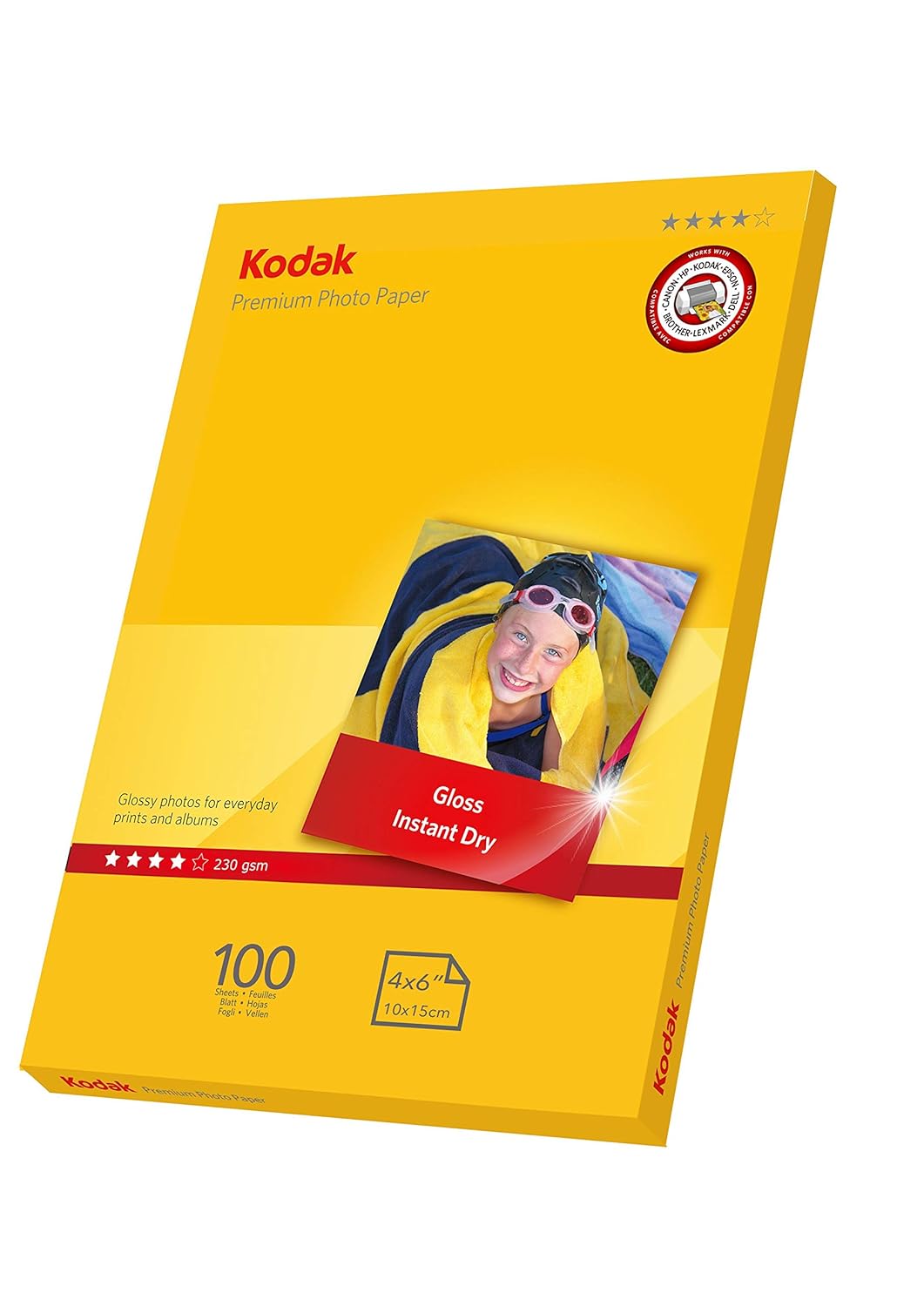Kodak CGC4R-230-10X15 Inkjet Fotoğraf Kağıdı