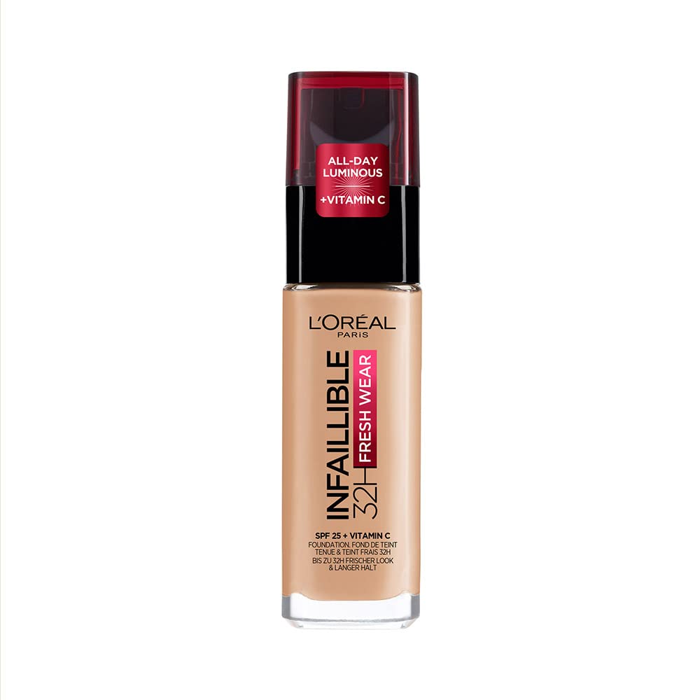L'Oreal Paris Infaillible 32H Fresh Wear C Vitaminli Fondöten - 200 Golden Sand 30 ml