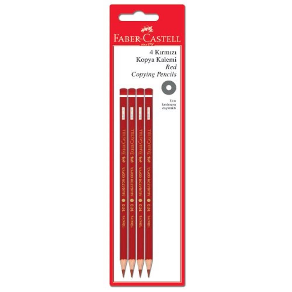 Faber-Castell Kopya Kalemi, Kırmızı