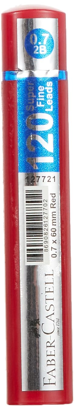 Faber-Castell Grip Min, 0.7, 2B, 60mm 1li, 120 Adet, Siyah