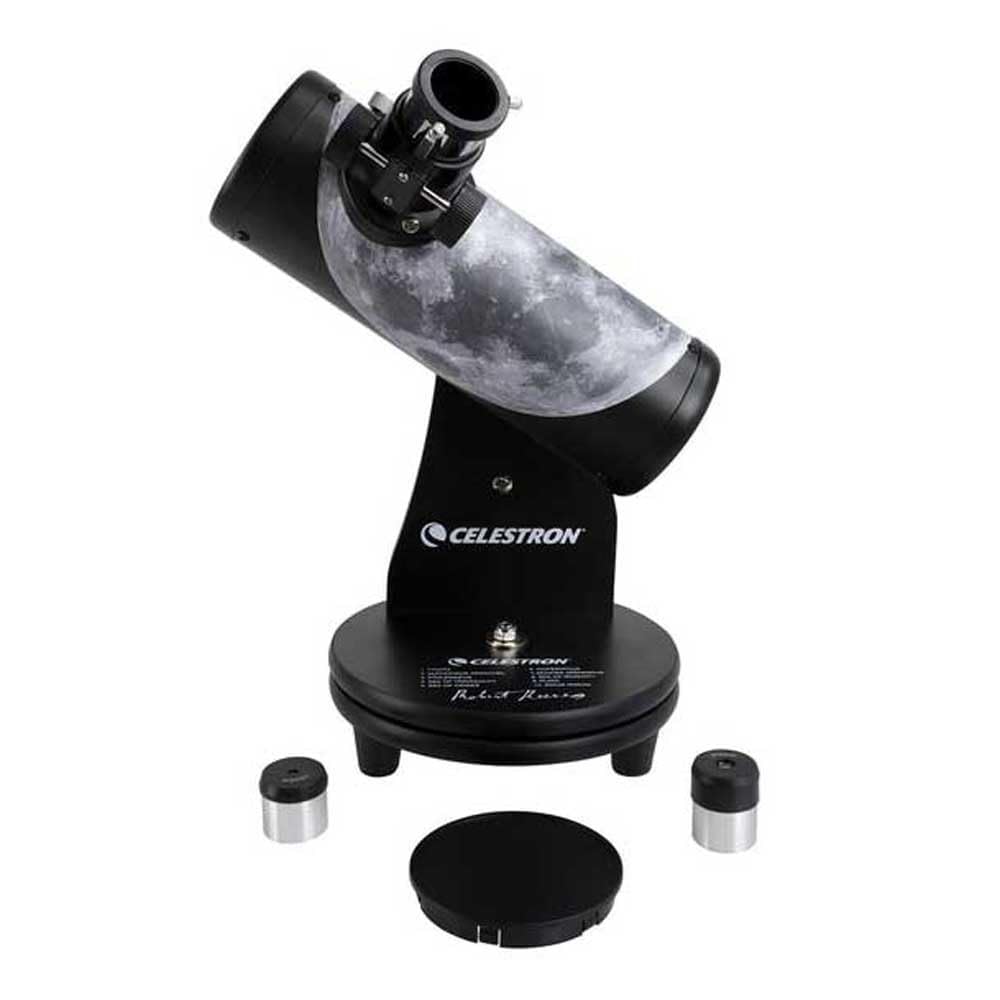 Celestron FirstScope teleskop, Robert Reeves'ten ay, siyah
