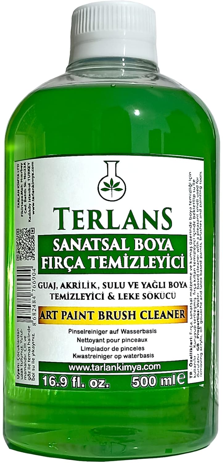 Terlans Sanatsal Boya ve Fırça Temizleyici 500 ml
