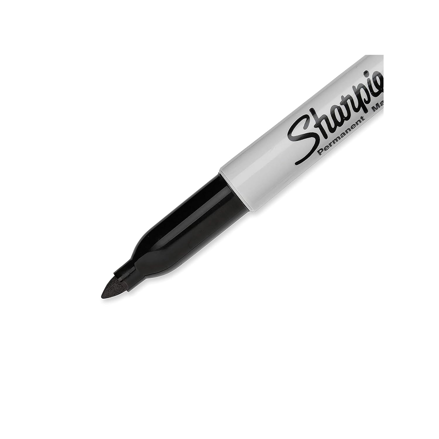 SHARPIE Sharpie Fine Permanent Markör, Yuvarlak Uç - Siyah