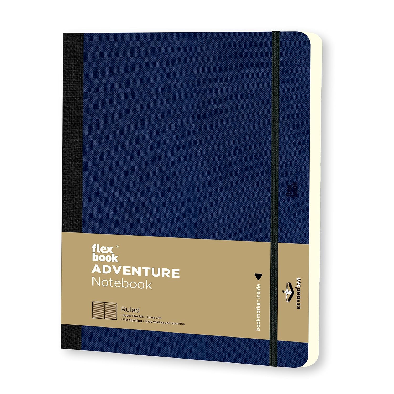 Flexbook 66 Özel Seri Adventure Esnek Notebook, 17X24 Royal Blue Çizgili 192 Sayfa, 85g