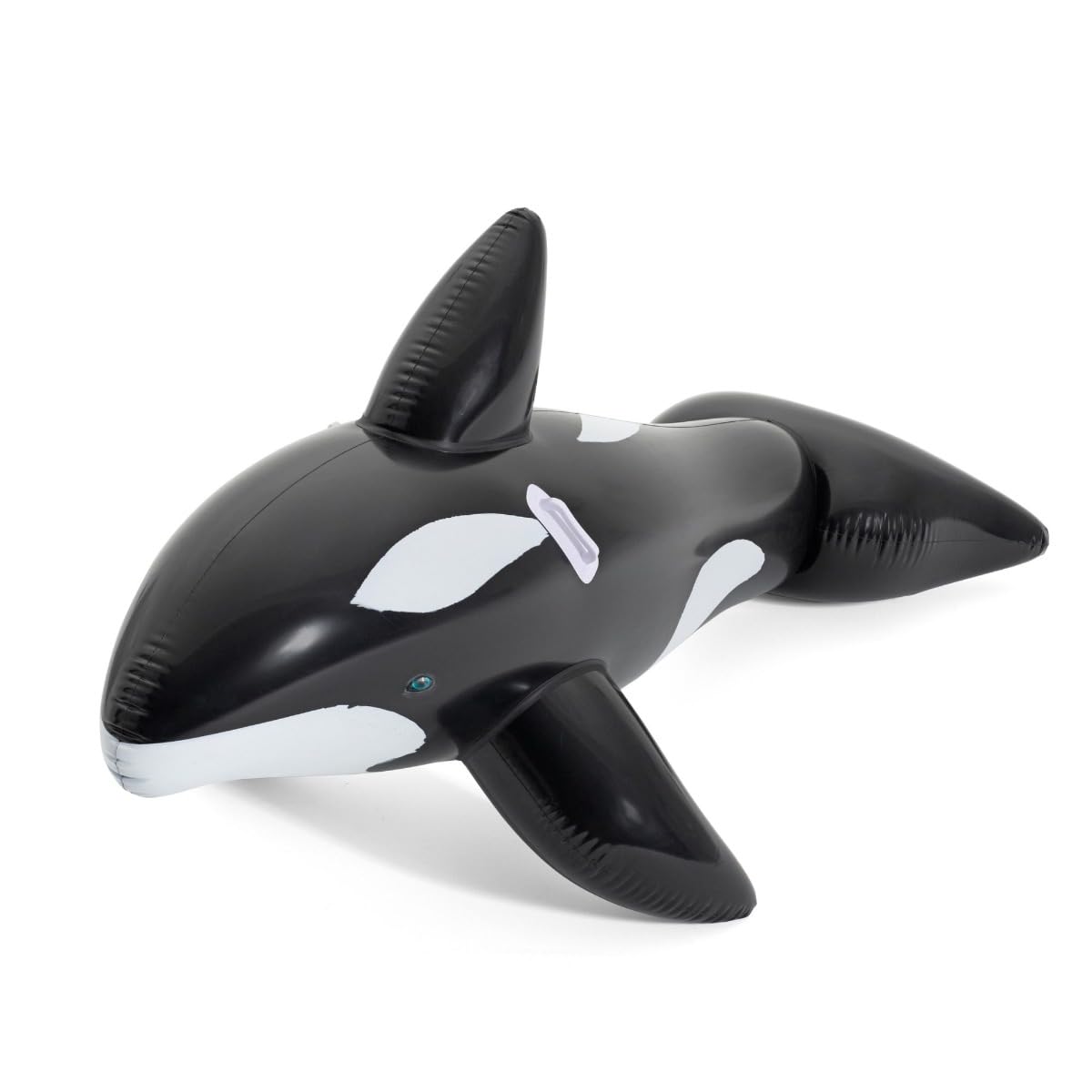 Bestway 41009 Jumbo Balina Havuz Şamandırası, Çocuklar için Şişirilebilir Kauçuk Sürüş, Yüzme Yardımı, 203 x 102 cm