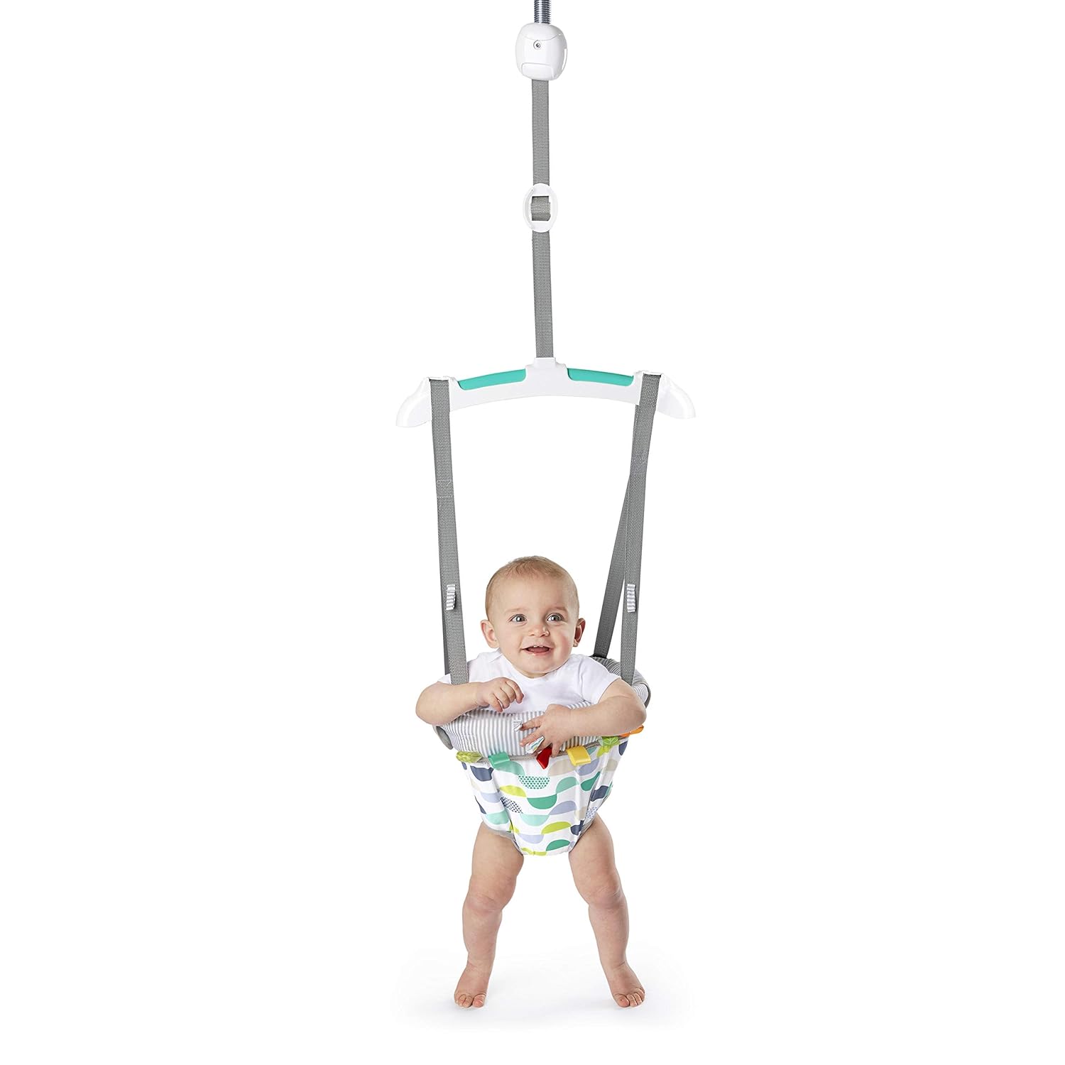 Bright Starts Playful Parade Kapı Zıplama Aparatı Ayarlanabilir Askılı Bebekler İçin, 6 Ay ve Üzeri, 12 kg'a kadar